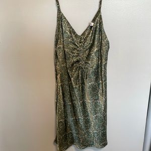 Zara green dress